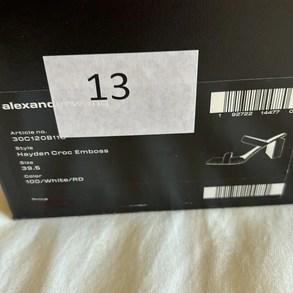 Alexander Wang Hayden Croc